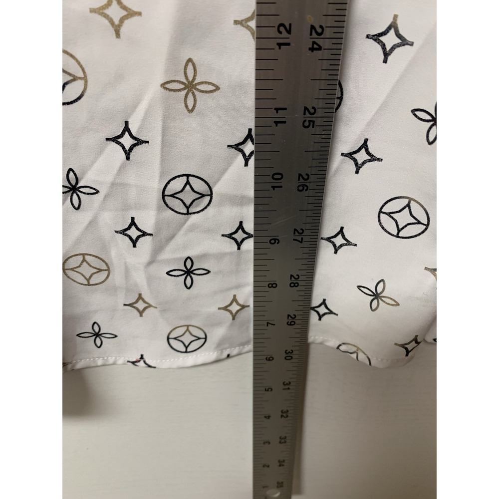 CHUXX Dress Shirt Mens Size 3XL Italian Design Long Sleeve Button Lightweight - Picture 11 of 14